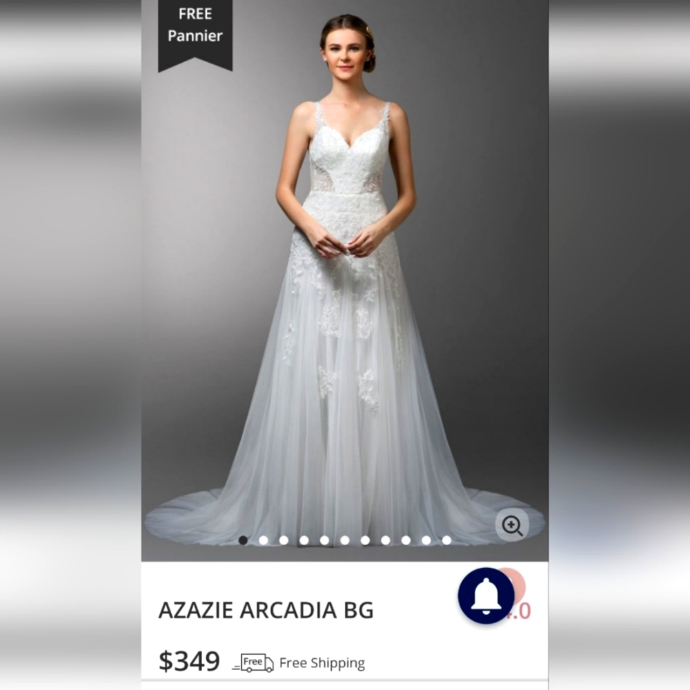 Azazie Arcadia Wedding Dress Size 12